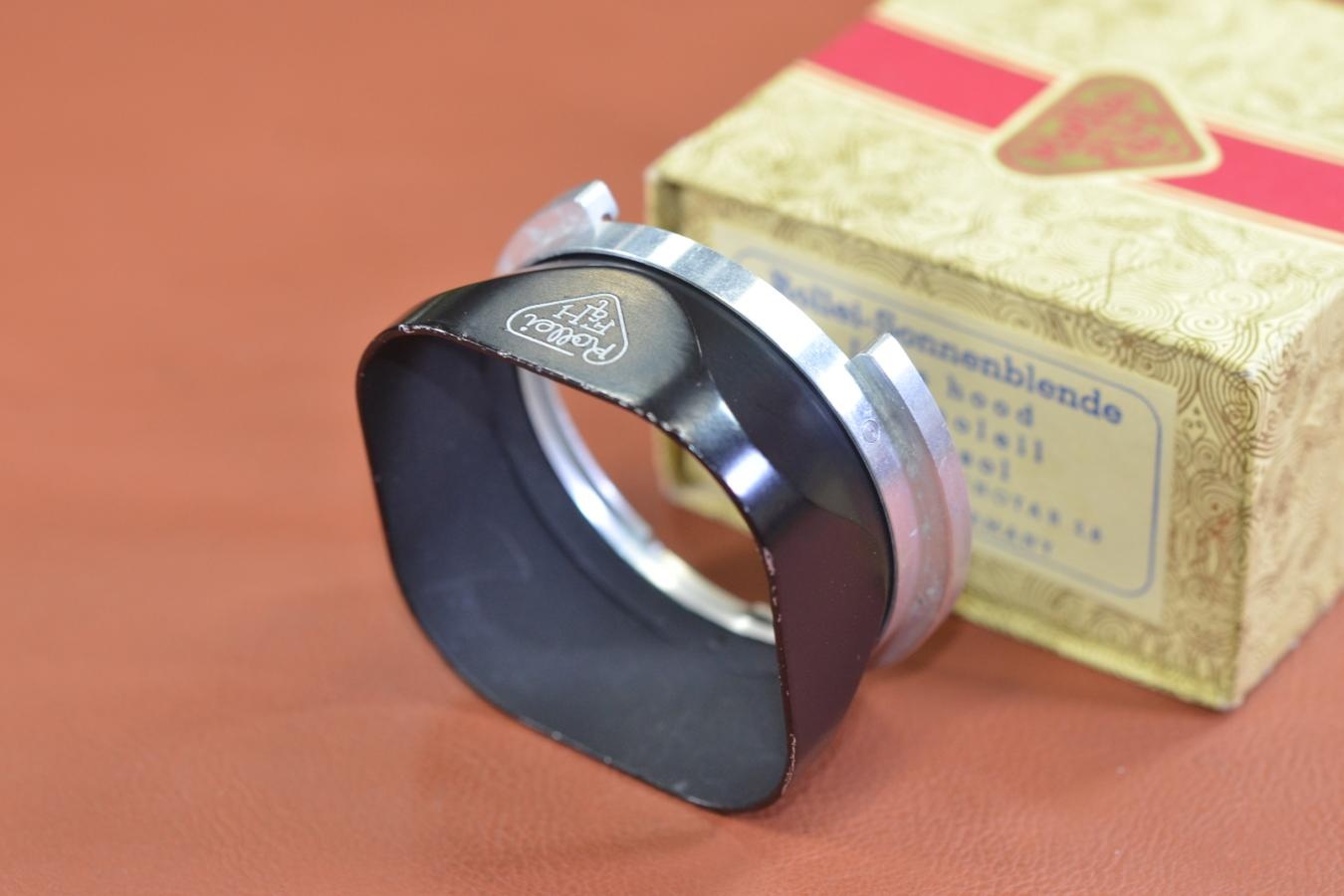 Rollei BIII METAL HOOD  純正ケース、元箱付【Rollei flex 2.8F等用】