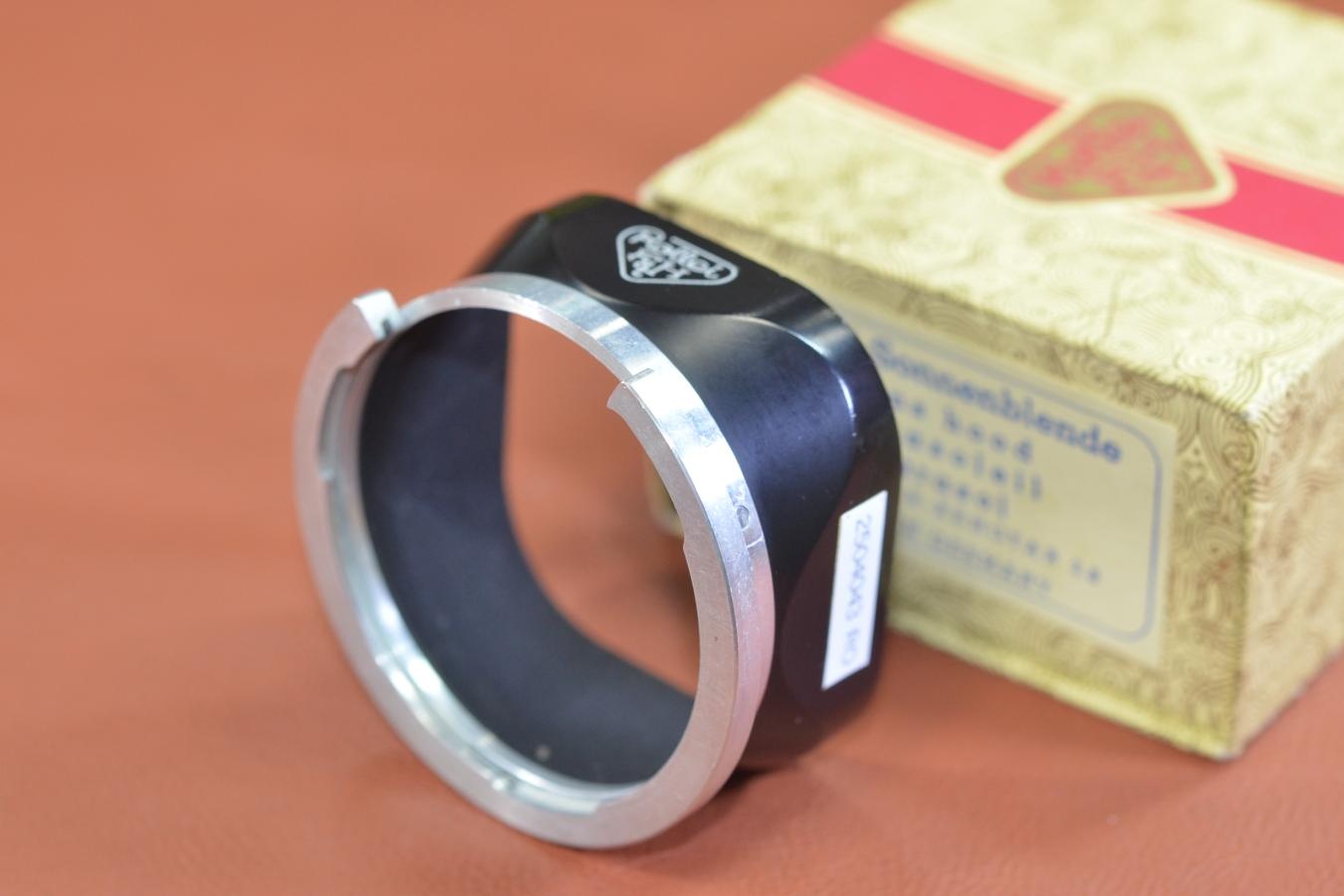 Rollei BIII METAL HOOD  純正ケース、元箱付【Rollei flex 2.8F等用】