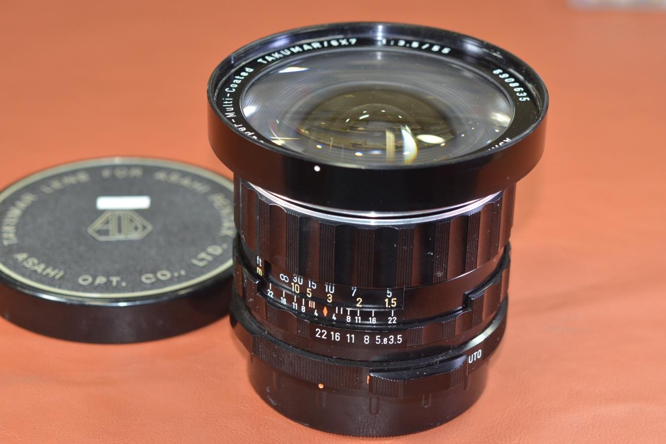 Super-Multi-Coated TAKUMAR/6×7  55mm F3.5 