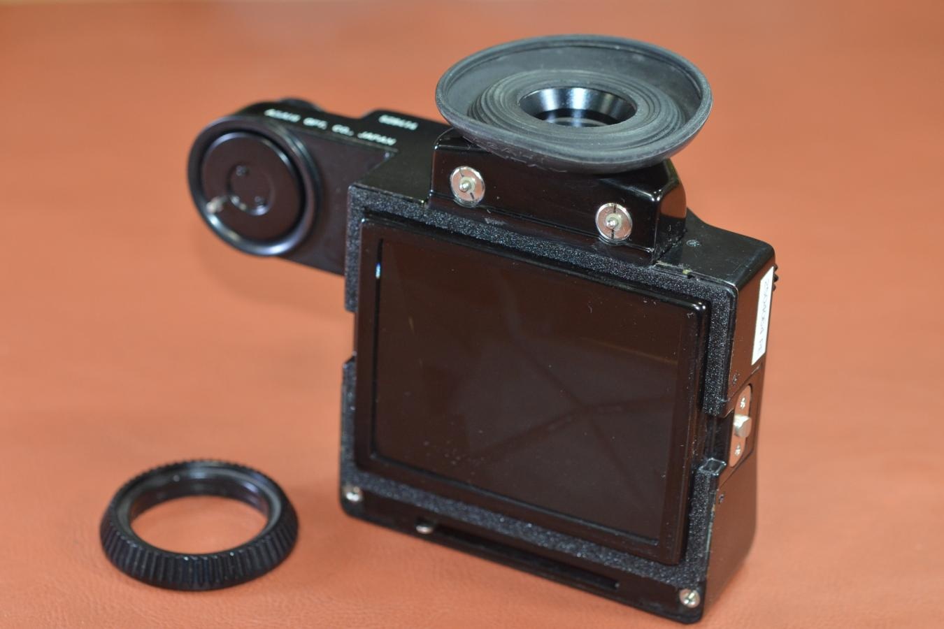 ASAHI PENTAX 6×7TTL Finder モルト交換済 【シャッターダイヤルリング付】