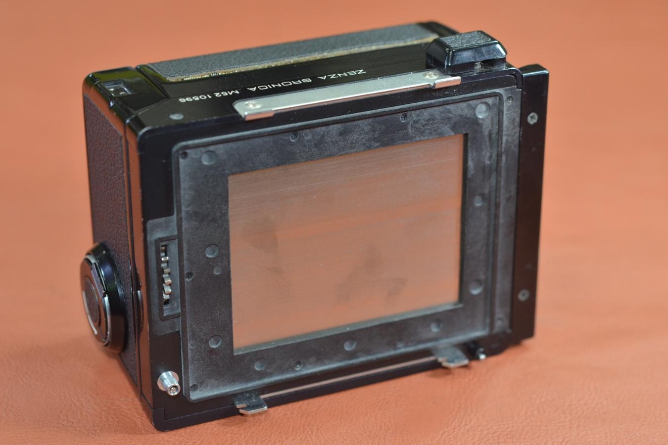 ZENZA BRONICA FILM BACK ETR 120 Black【ZENZA BRONICA ETRシリーズ用】