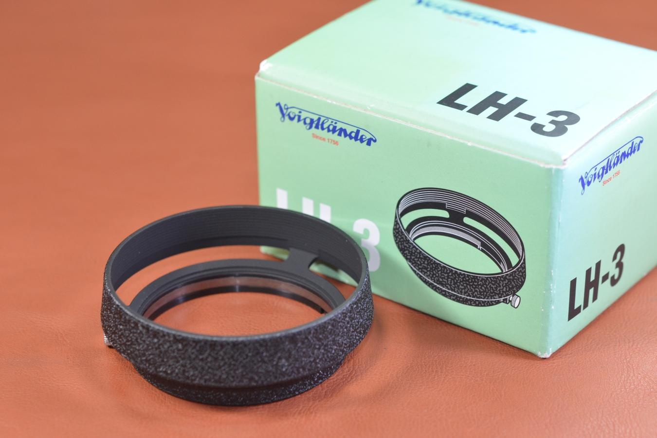 Voigtlander LH-3 METAL HOOD 【NOKTON 35/1.2 Aspherical用】※キレイな物をお探しの方必見!!自信ありの逸品!!