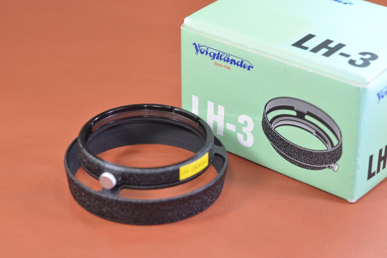 Voigtlander LH-3 METAL HOOD 【NOKTON 35/1.2 Aspherical用】※キレイな物をお探しの方必見!!自信ありの逸品!!