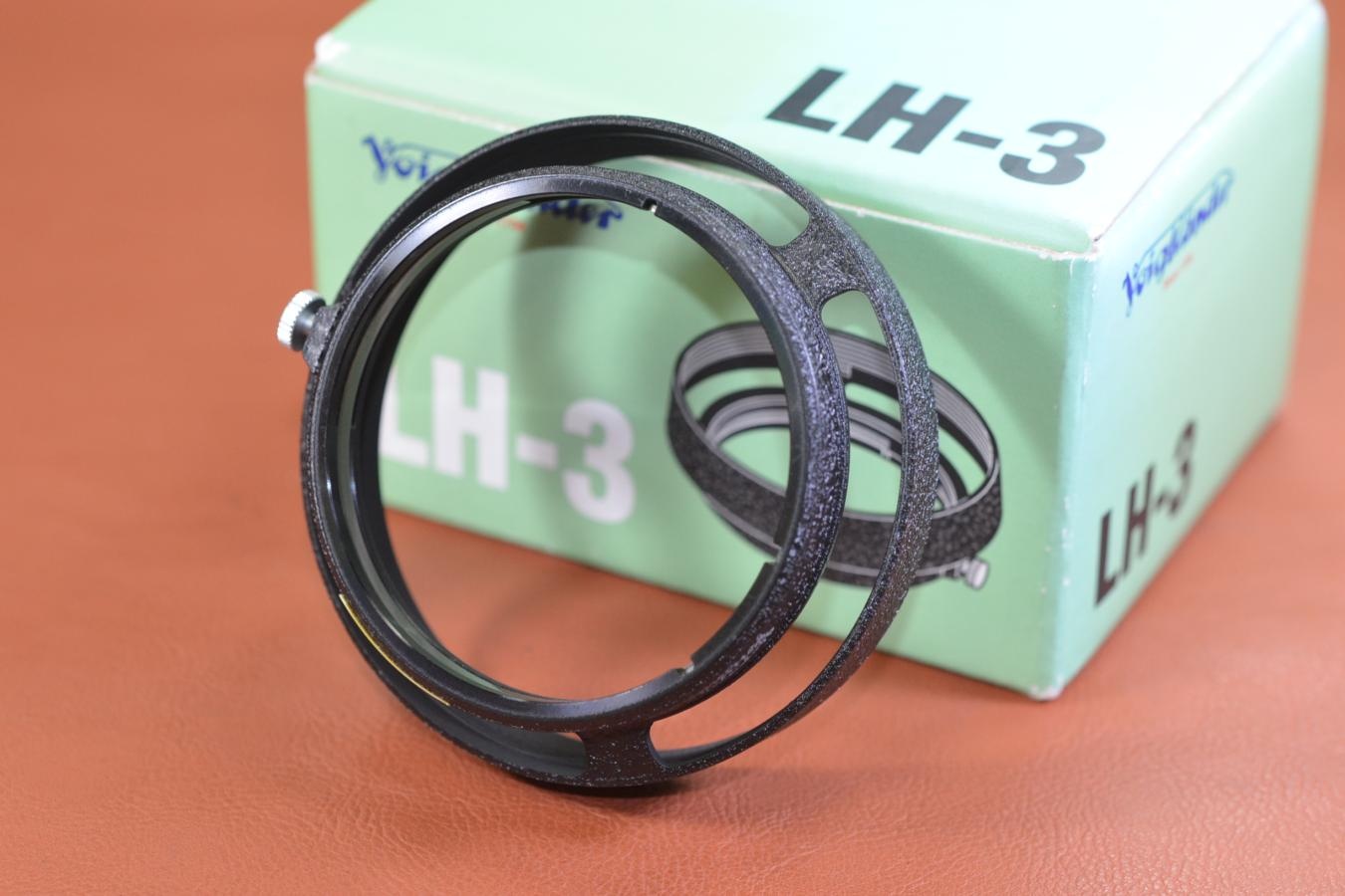 Voigtlander LH-3 METAL HOOD 【NOKTON 35/1.2 Aspherical用】※キレイな物をお探しの方必見!!自信ありの逸品!!