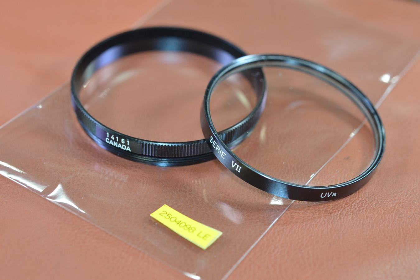 LEICA Serie VII UVa  Filter 【LEICA Filter Ring 14161付】※キレイな物をお探しの方必見!!自信ありの逸品!!