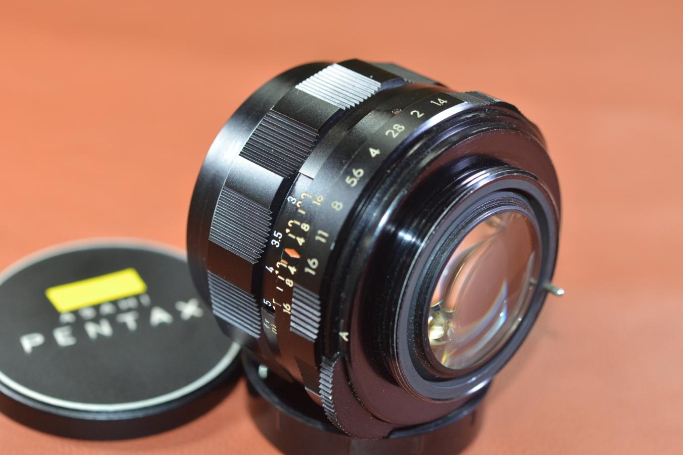 【希 少】PENTAX Super-Takumar 50mm F1.4  初期型 8枚玉  【M42マウントレンズ】