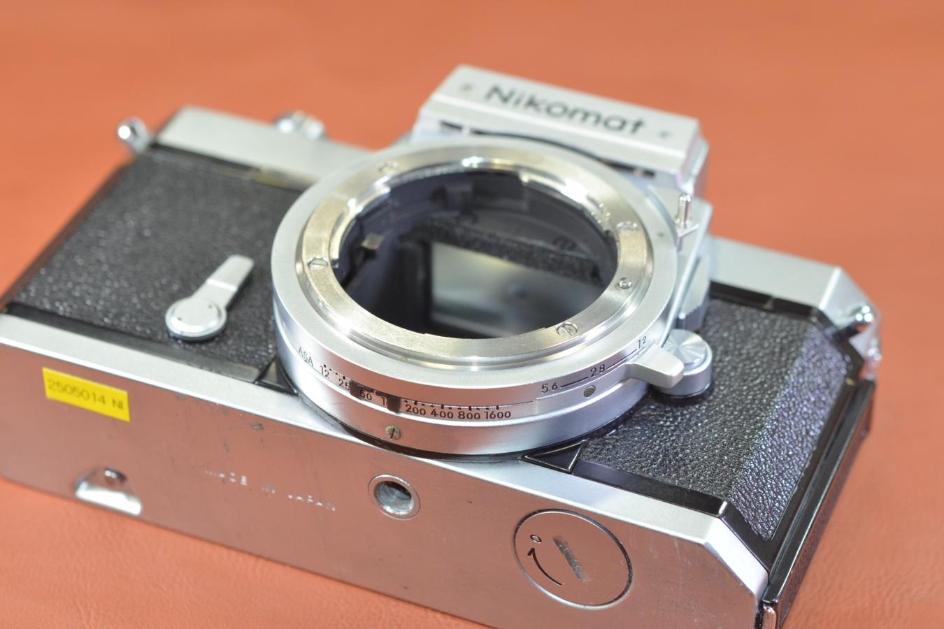 【B級特価品】 Nikomat FTN Silver 【モルト交換済】