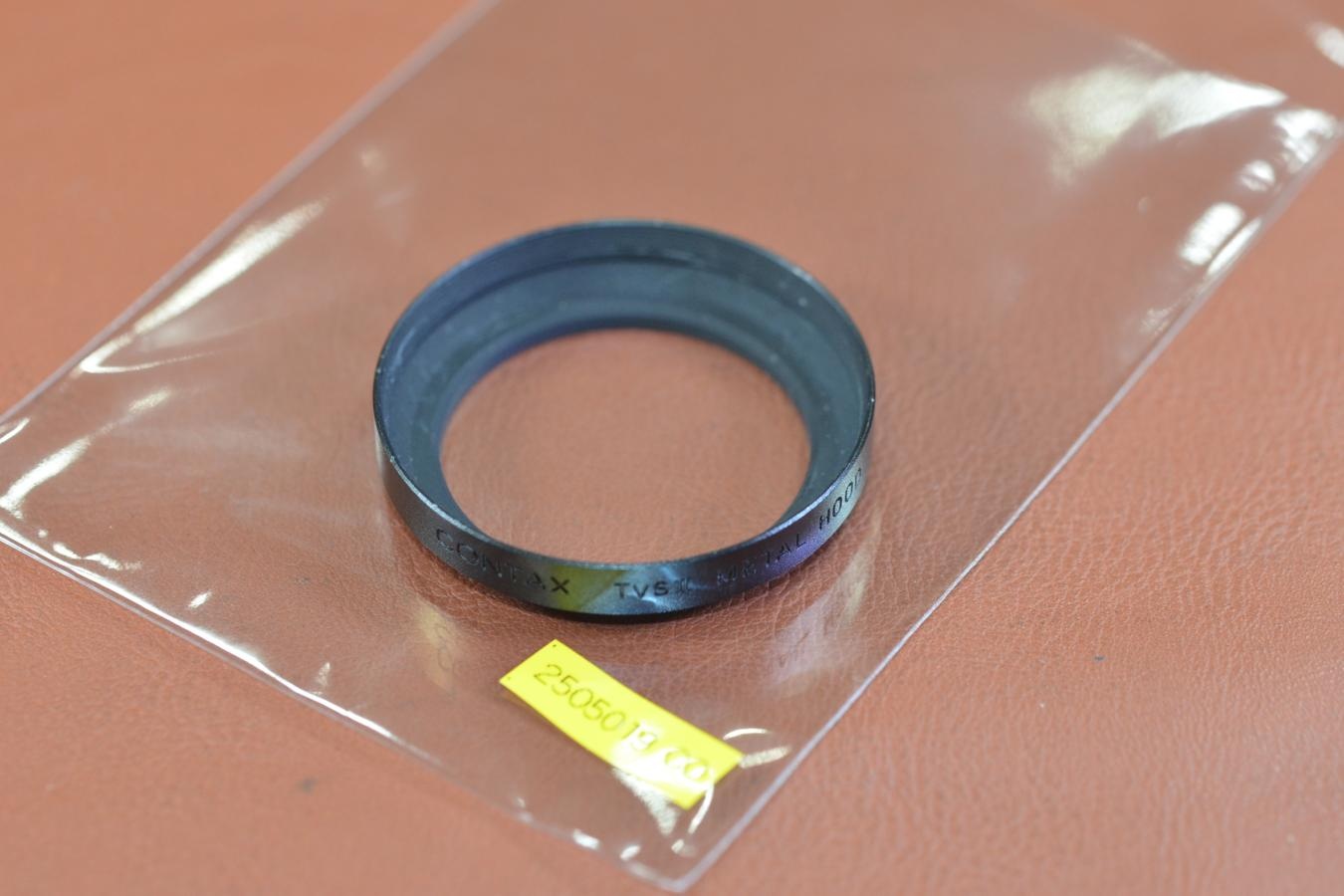 【希 少】CONTAX TVS II METAL HOOD Black 【CONTAX TVS、TVS II、T3用】