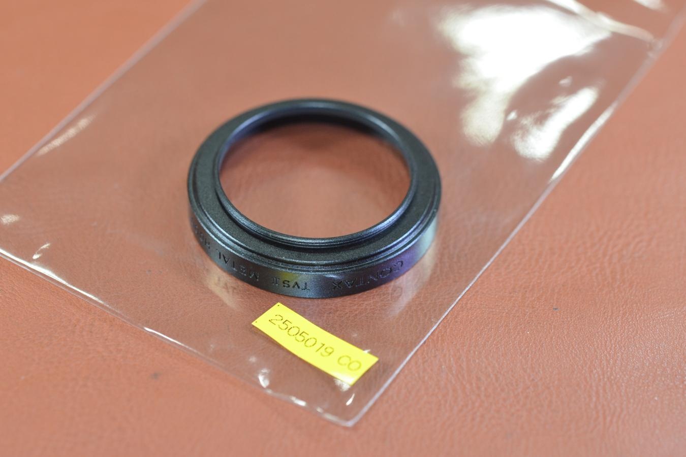【希 少】CONTAX TVS II METAL HOOD Black 【CONTAX TVS、TVS II、T3用】
