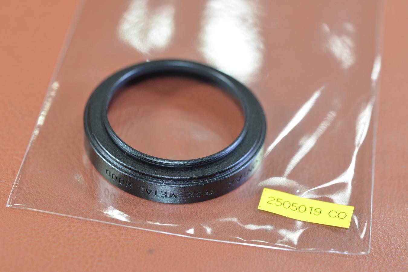 【希 少】CONTAX TVS II METAL HOOD Black 【CONTAX TVS、TVS II、T3用】