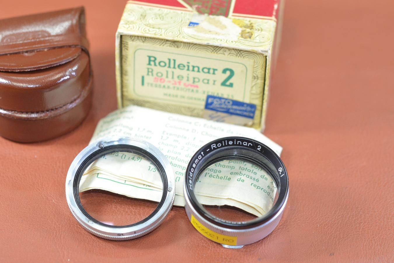 Rolleinar 2 BI用 元箱付一式 【キレイな物をお探しの方必見!!自信ありの逸品!!】