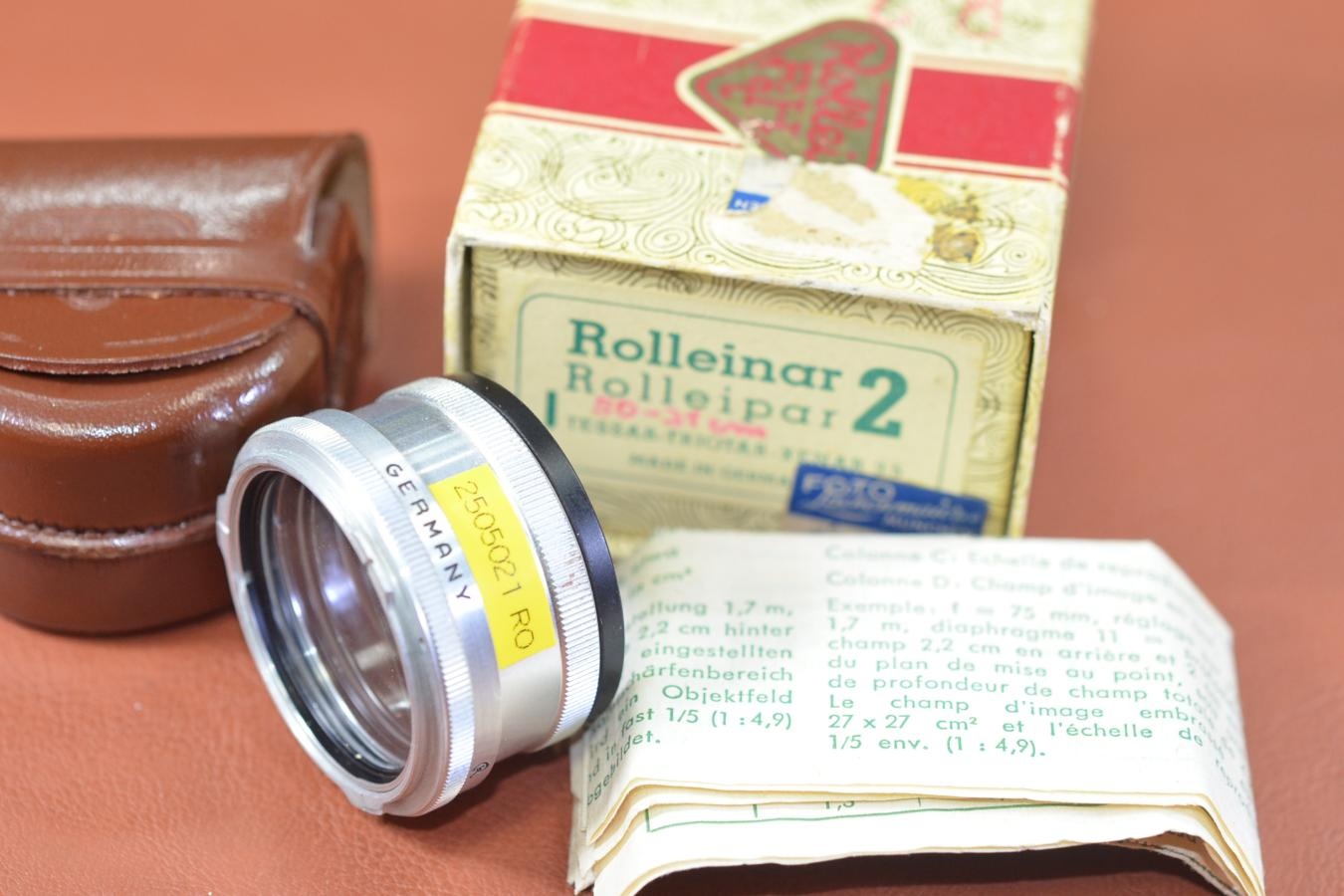 Rolleinar 2 BI用 元箱付一式 【キレイな物をお探しの方必見!!自信ありの逸品!!】