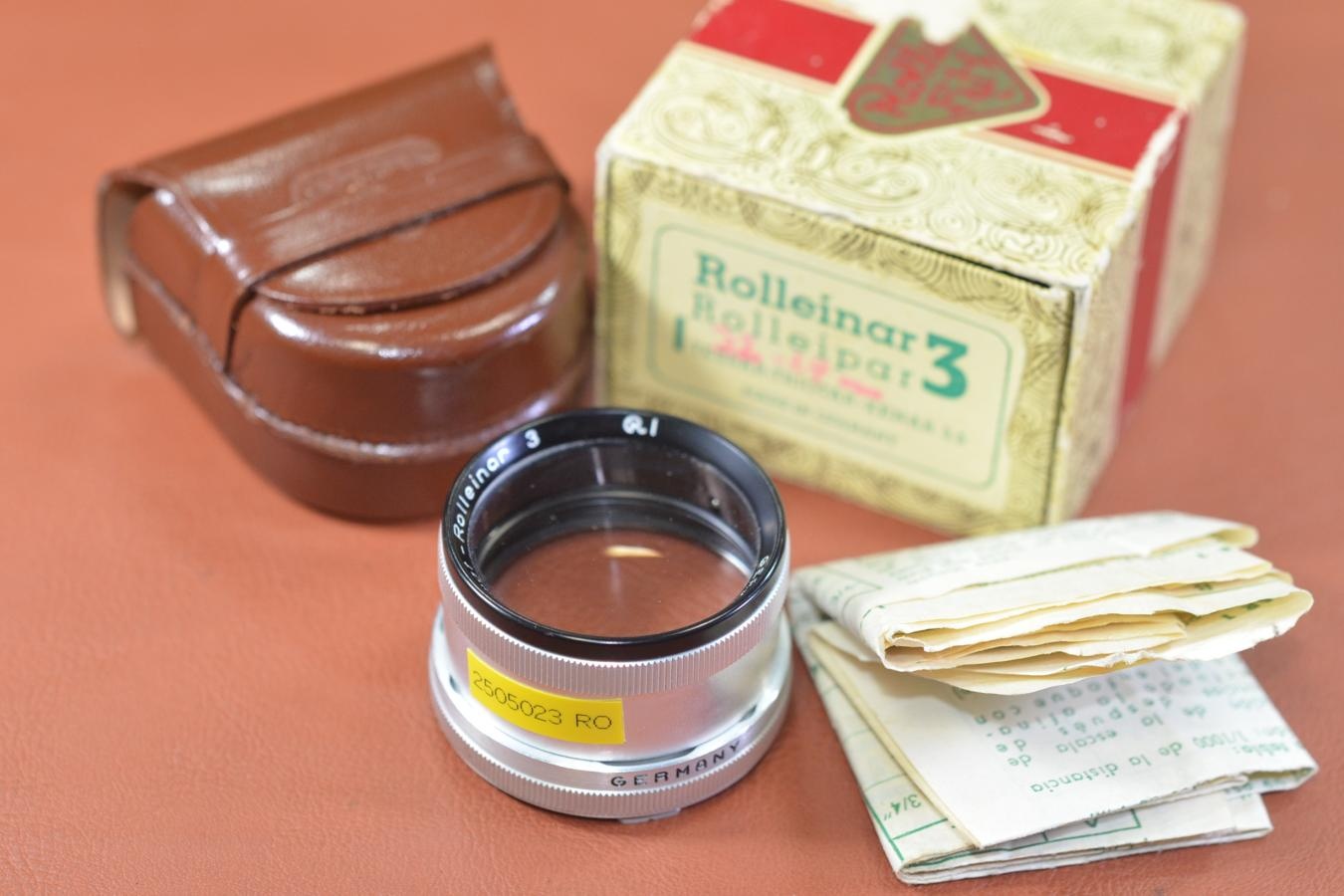 Rolleinar 3 BI用 元箱付一式 【キレイな物をお探しの方必見!!自信ありの逸品!!】