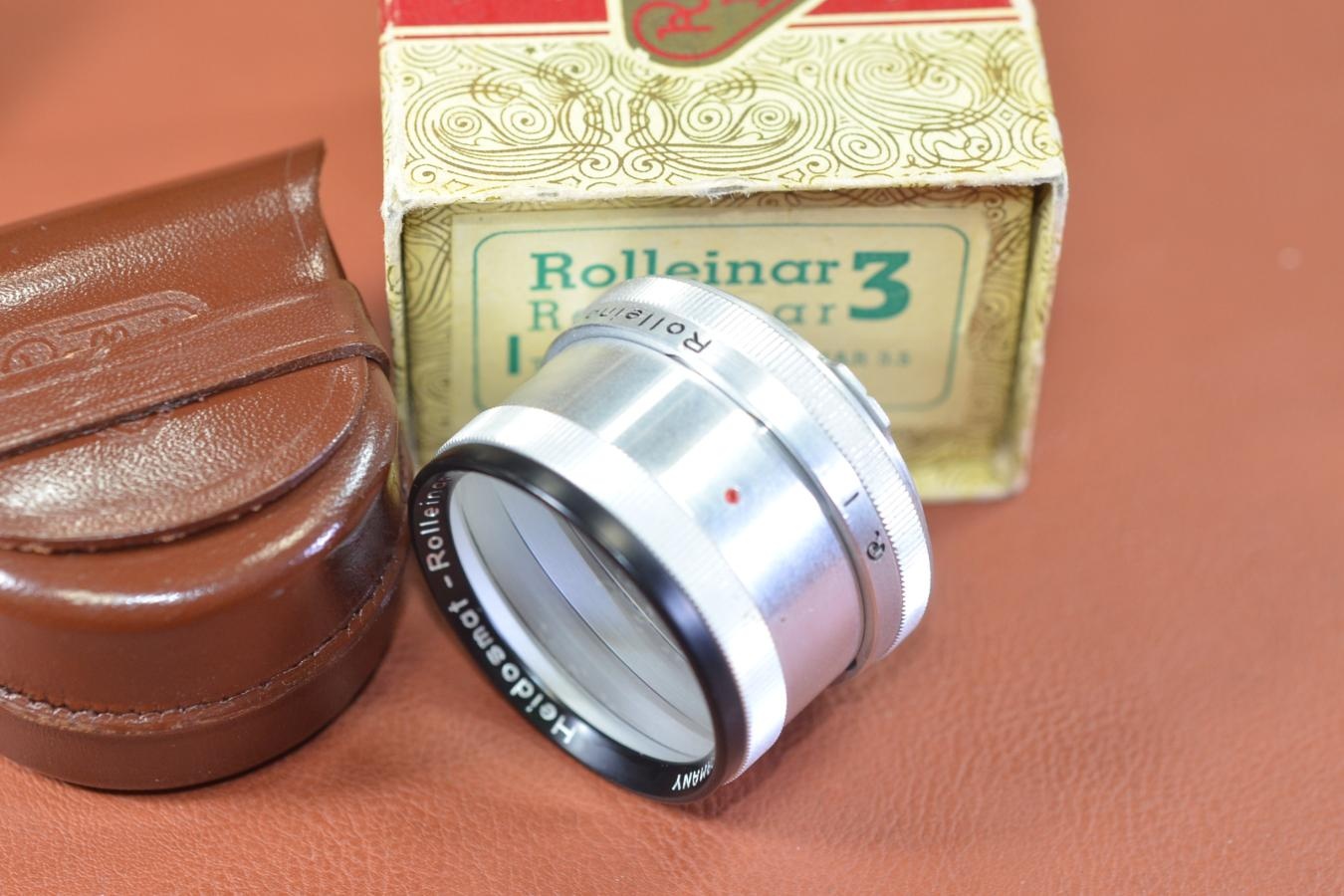 Rolleinar 3 BI用 元箱付一式 【キレイな物をお探しの方必見!!自信ありの逸品!!】