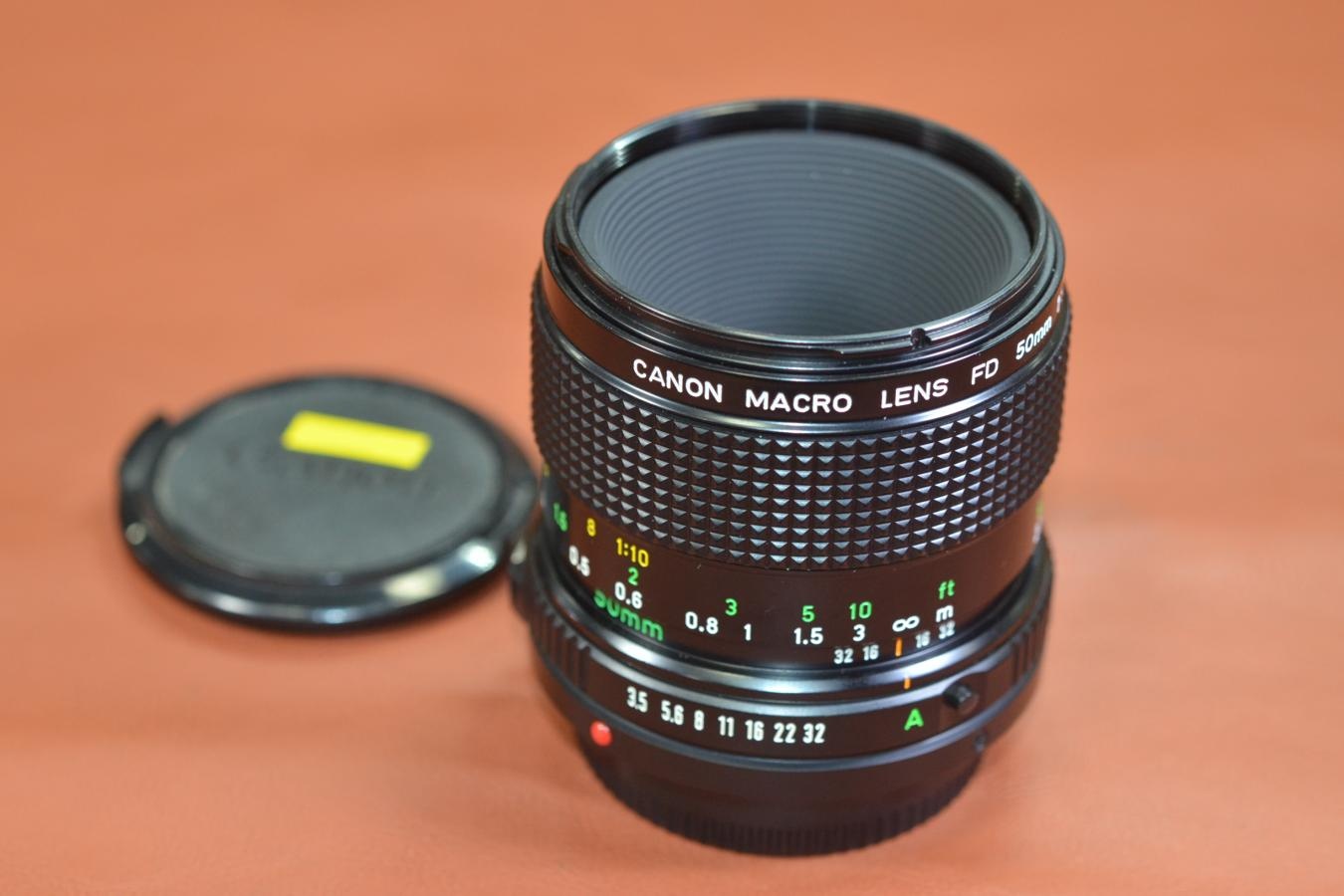 Canon NEW FD 50mm F3.5 MACRO 【カメラ女子に絶大な人気のオールドレンズ】