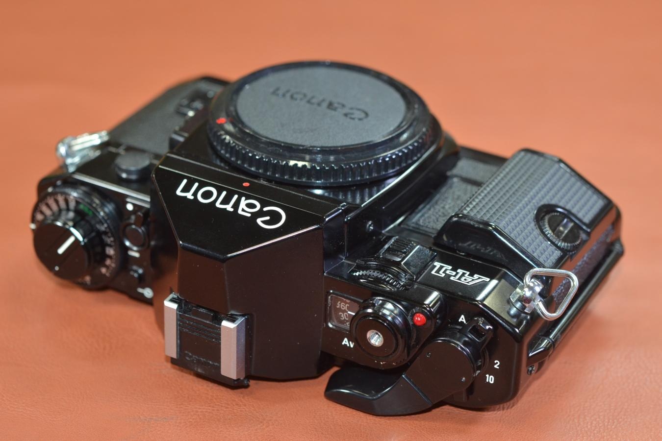 Canon A-1 パームグリップ付【シャッター鳴きなし】