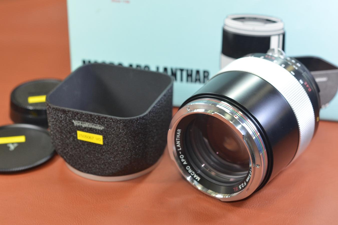 【コレクション向け】Voigtlander MACRO APO-LANTHAR 125mm F2.5 SL  元箱付 【Nikon用】※キレイな物をお探しの方必見!!自信ありの逸品!!