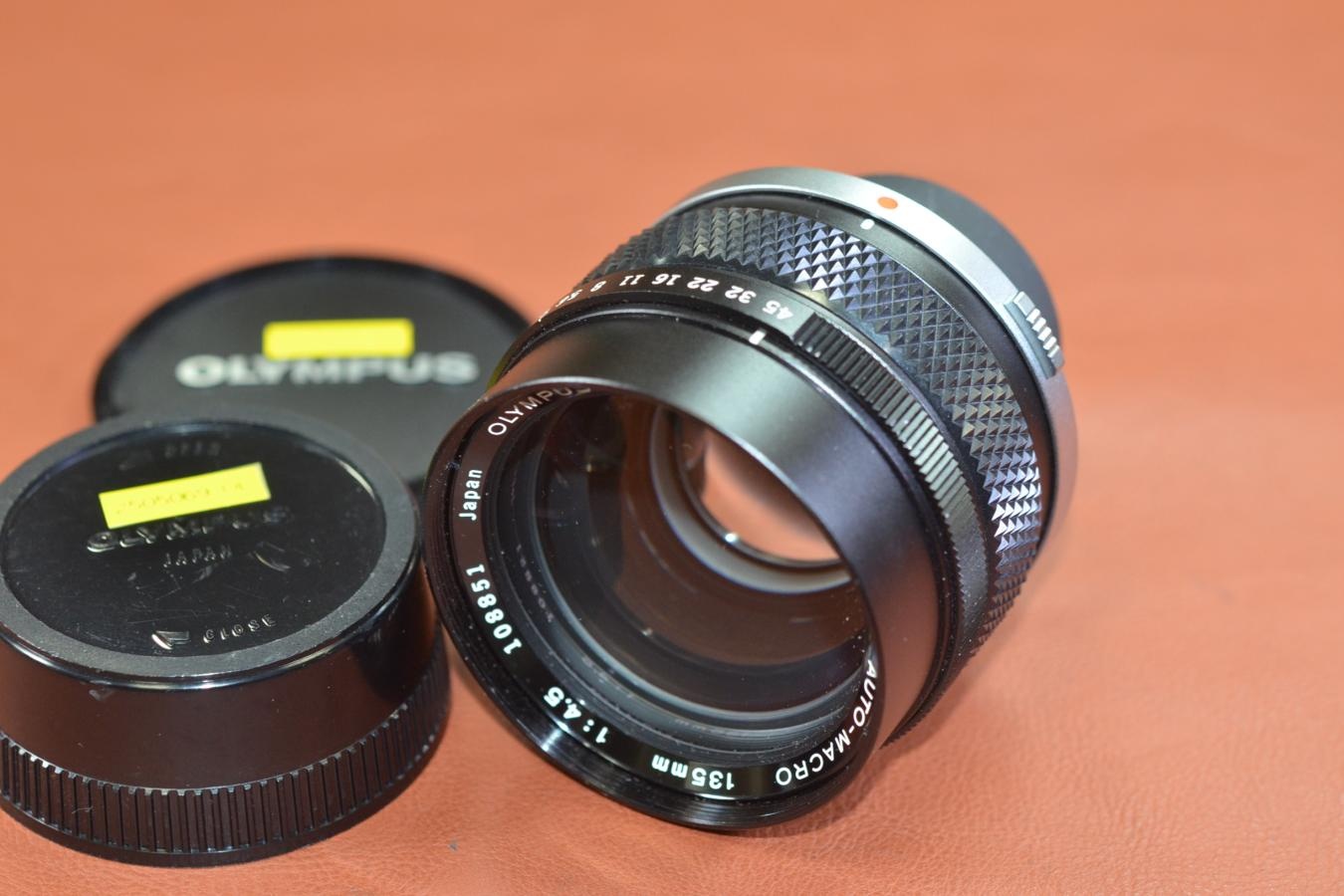 OLYMPUS ZUIKO AUTO-MACRO 135mm F4.5 【キレイな物をお探しの方必見!!自信ありの逸品!!】