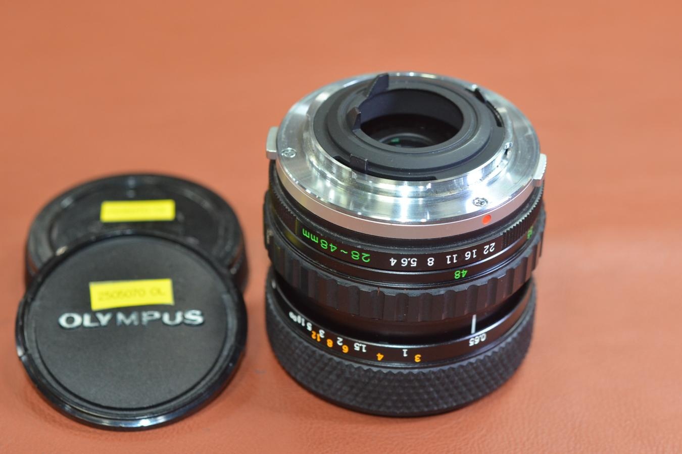 OLYMPUS ZUIKO AUTO-ZOOM 28-48mm F4 【キレイな物をお探しの方必見!!自信ありの逸品!!】