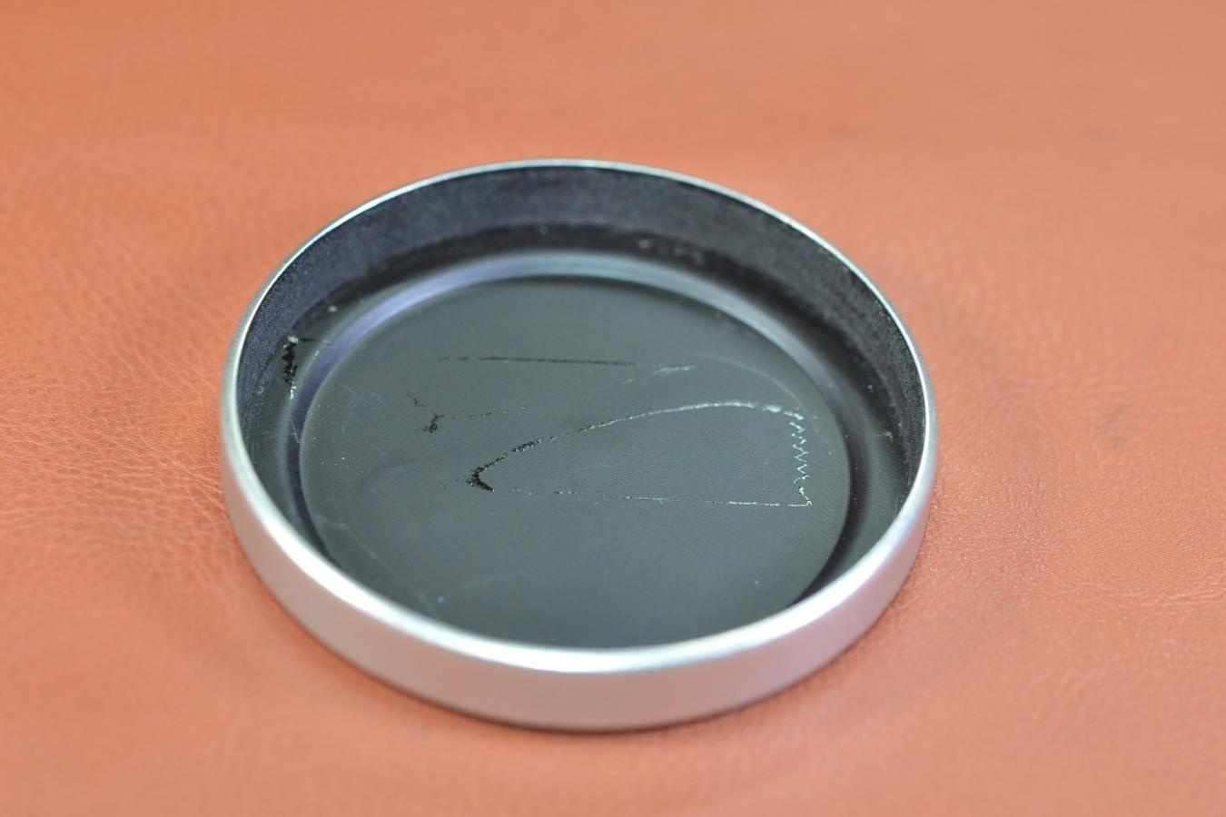 【絶版アクセサリー】Canon METAL LENS CAP 【Canon 50/1.4等用】