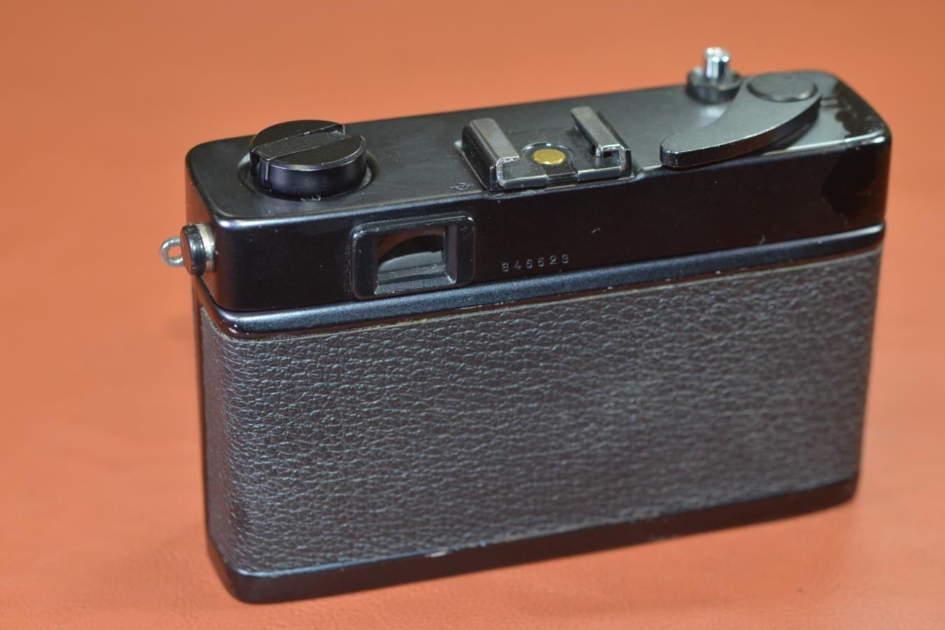 KONICA C35 flash matic Black モルト交換済 【KONICA HEXANON 38/2.8 レンズ搭載】