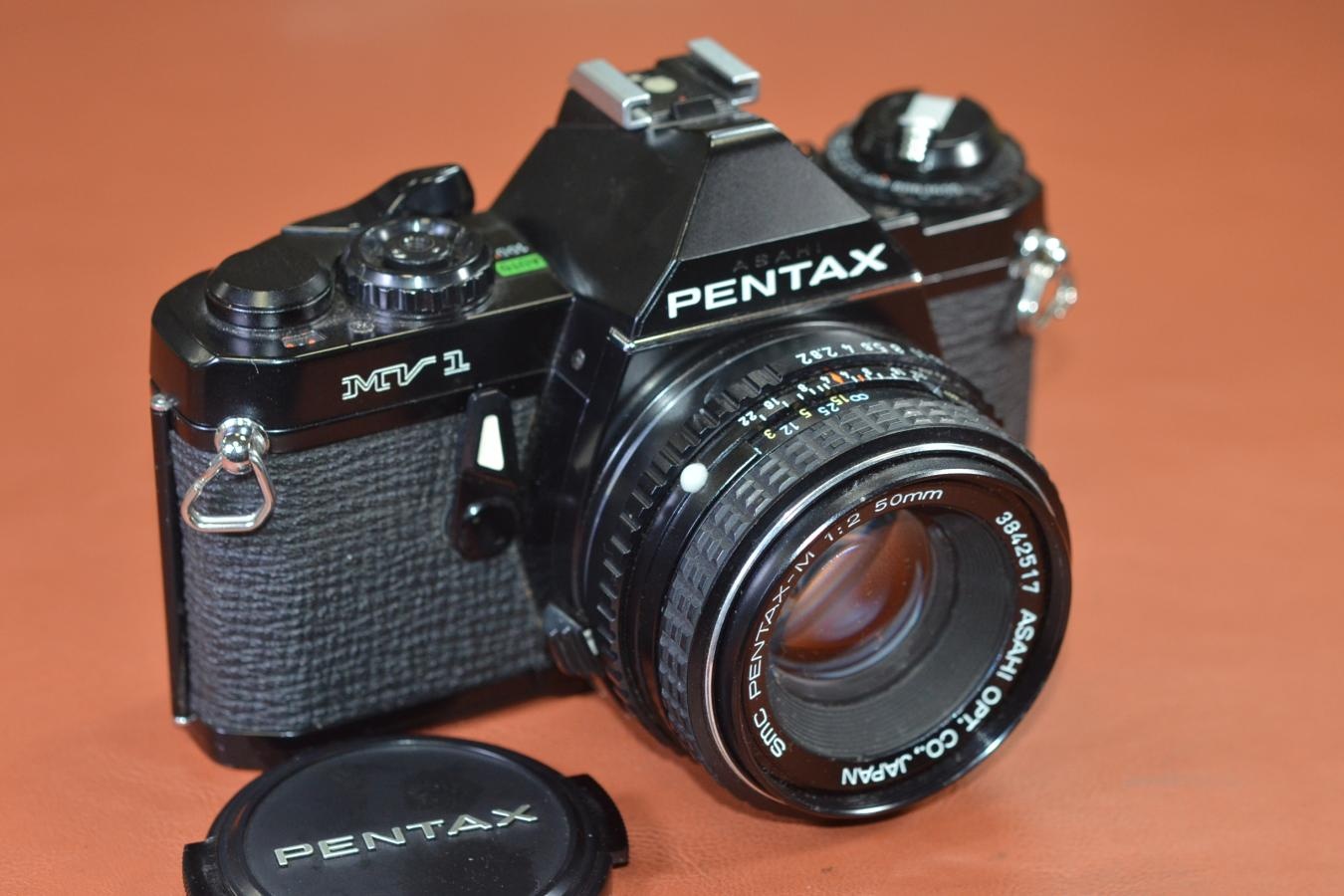 ASAHI PENTAX MV1 Black  SMC PENTAX-M 50/2 付 