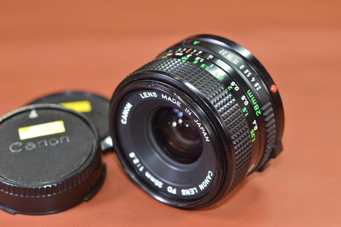 Canon NEW FD 28mm F2.8【カメラ女子に絶大な人気のオールドレンズ】