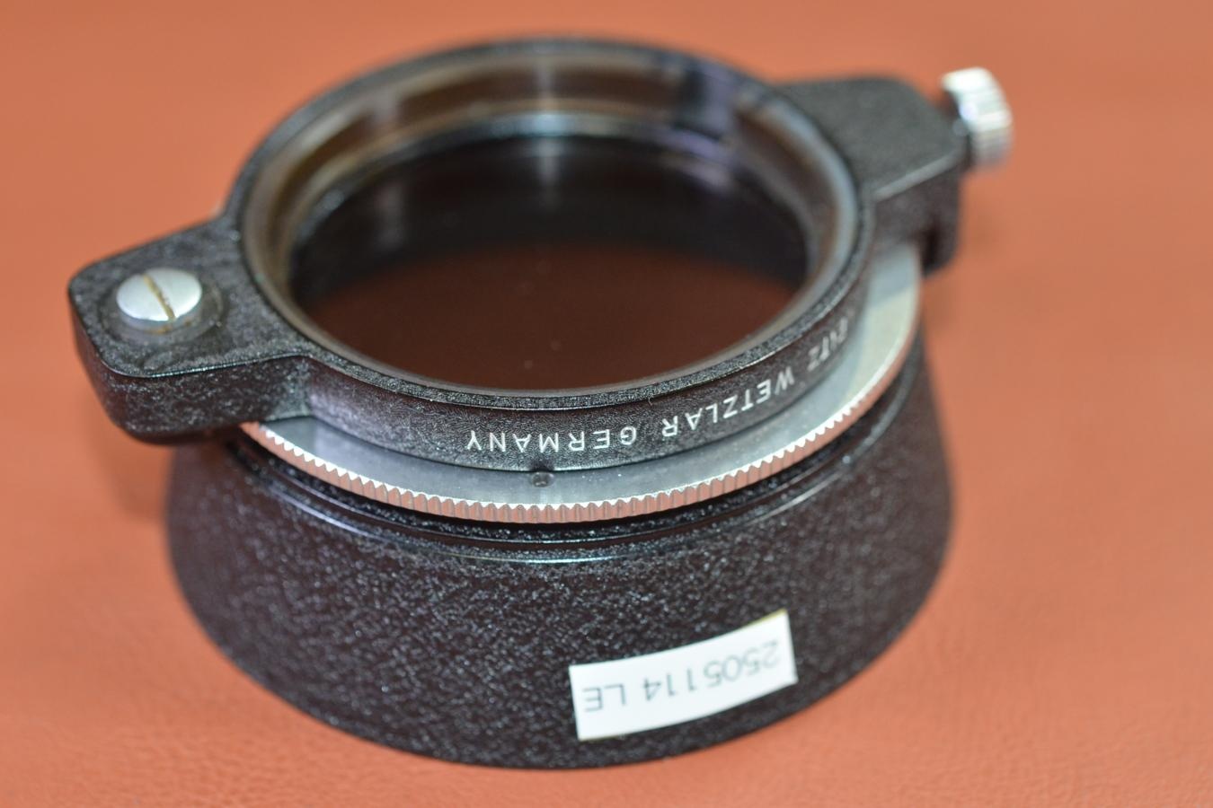 【希 少】LEICA HOOD 13352 E39 PLフィルター付