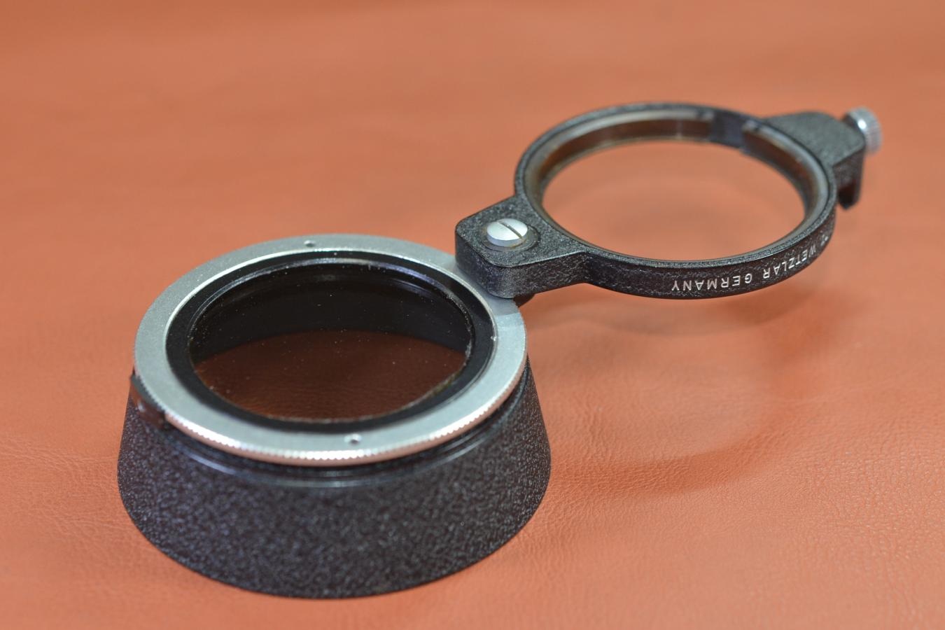 【希 少】LEICA HOOD 13352 E39 PLフィルター付