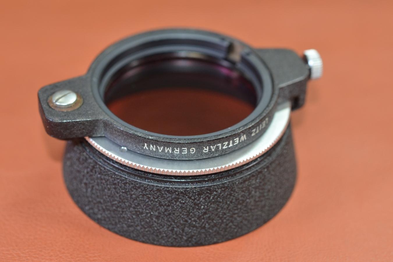 【希 少】LEICA HOOD 13352 E39 PLフィルター付