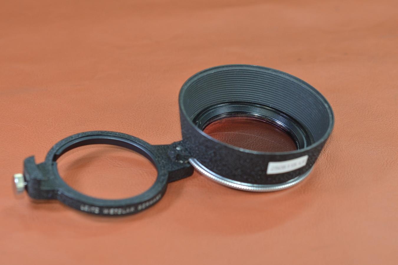【希 少】LEICA HOOD 13352 E39 PLフィルター付
