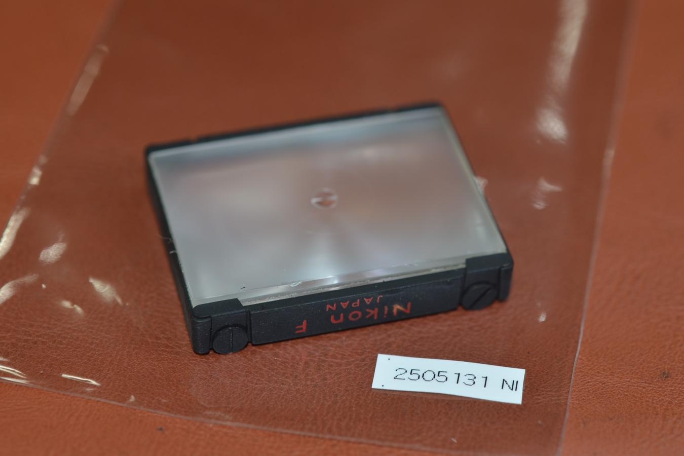 【希 少】Nikon FOCUSING SCREEN  A型赤文字【Nikon F、F2用】