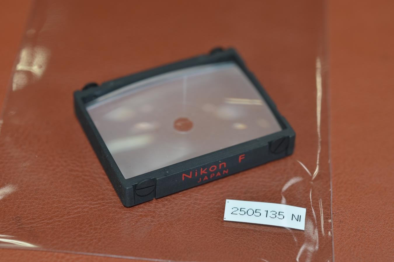 【希 少】Nikon FOCUSING SCREEN  J型赤文字【Nikon F、F2用】