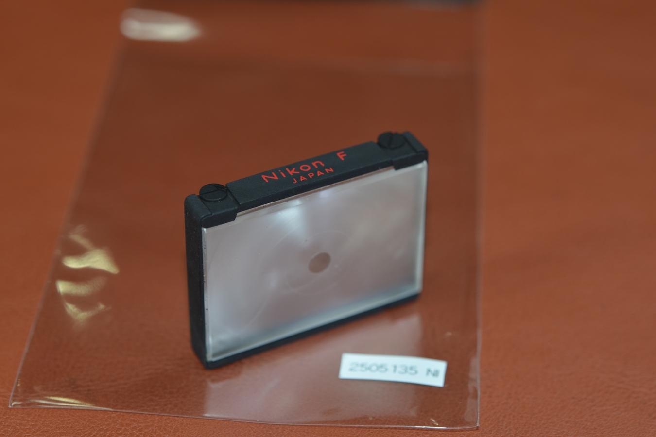 【希 少】Nikon FOCUSING SCREEN  J型赤文字【Nikon F、F2用】