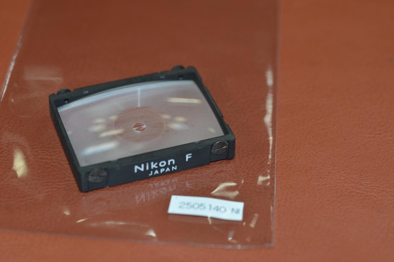 【希 少】Nikon FOCUSING SCREEN  A型白文字【Nikon F、F2用】