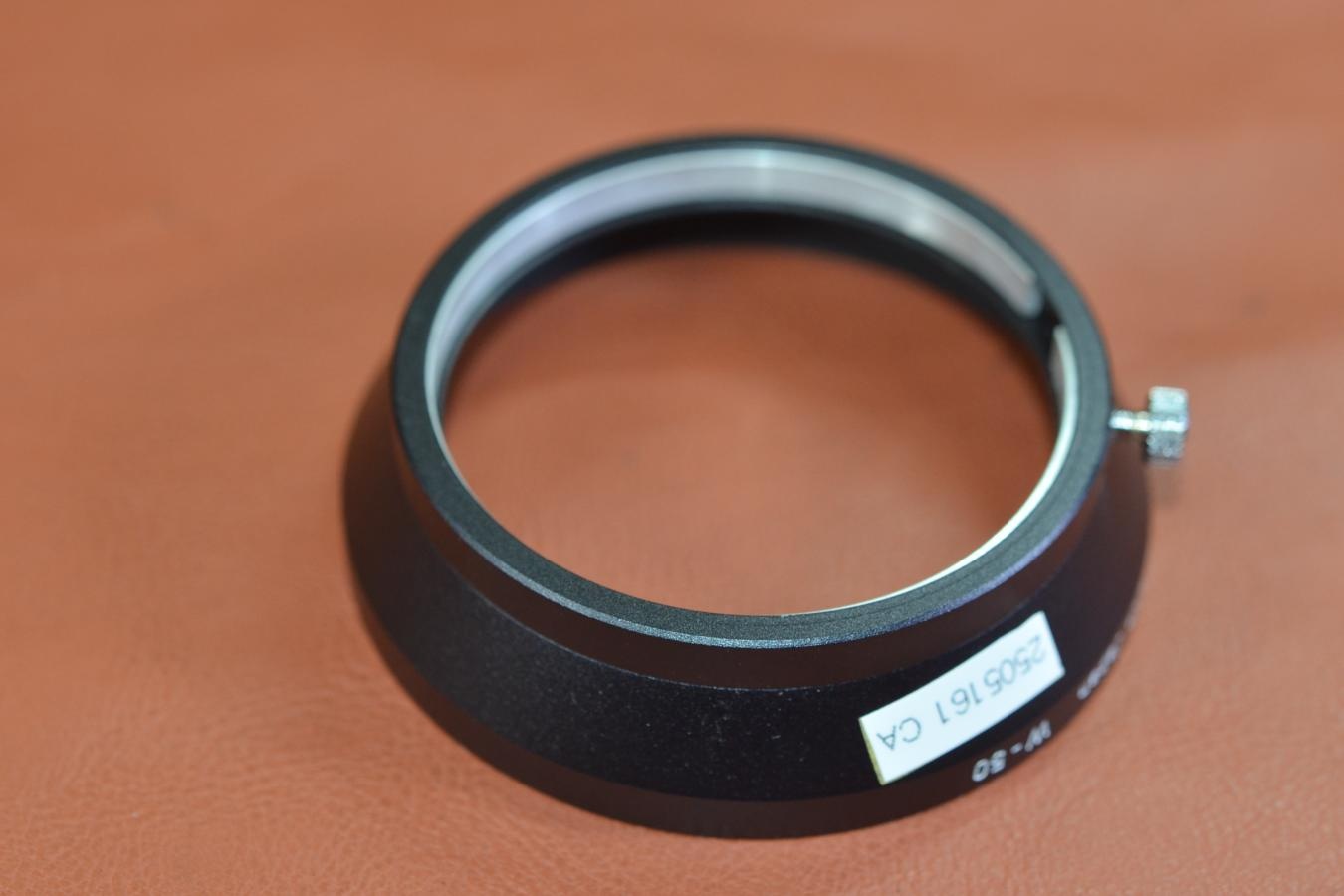 【希 少】Canon W-50 METAL HOOD 【Canon 35/1.5用】※キレイな物をお探しの方必見!!自信ありの逸品!!