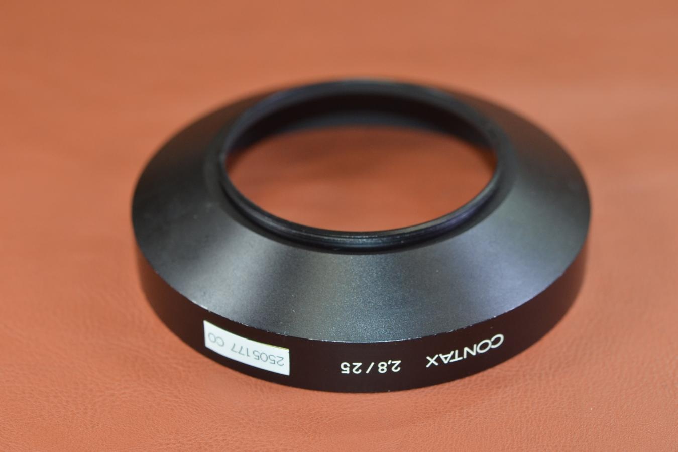 【希 少】CONTAX 25/2.8 METAL HOOD 【キレイな物をお探しの方必見!!自信ありの逸品!!】