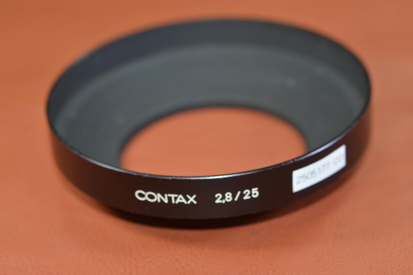 【希 少】CONTAX 25/2.8 METAL HOOD 【キレイな物をお探しの方必見!!自信ありの逸品!!】