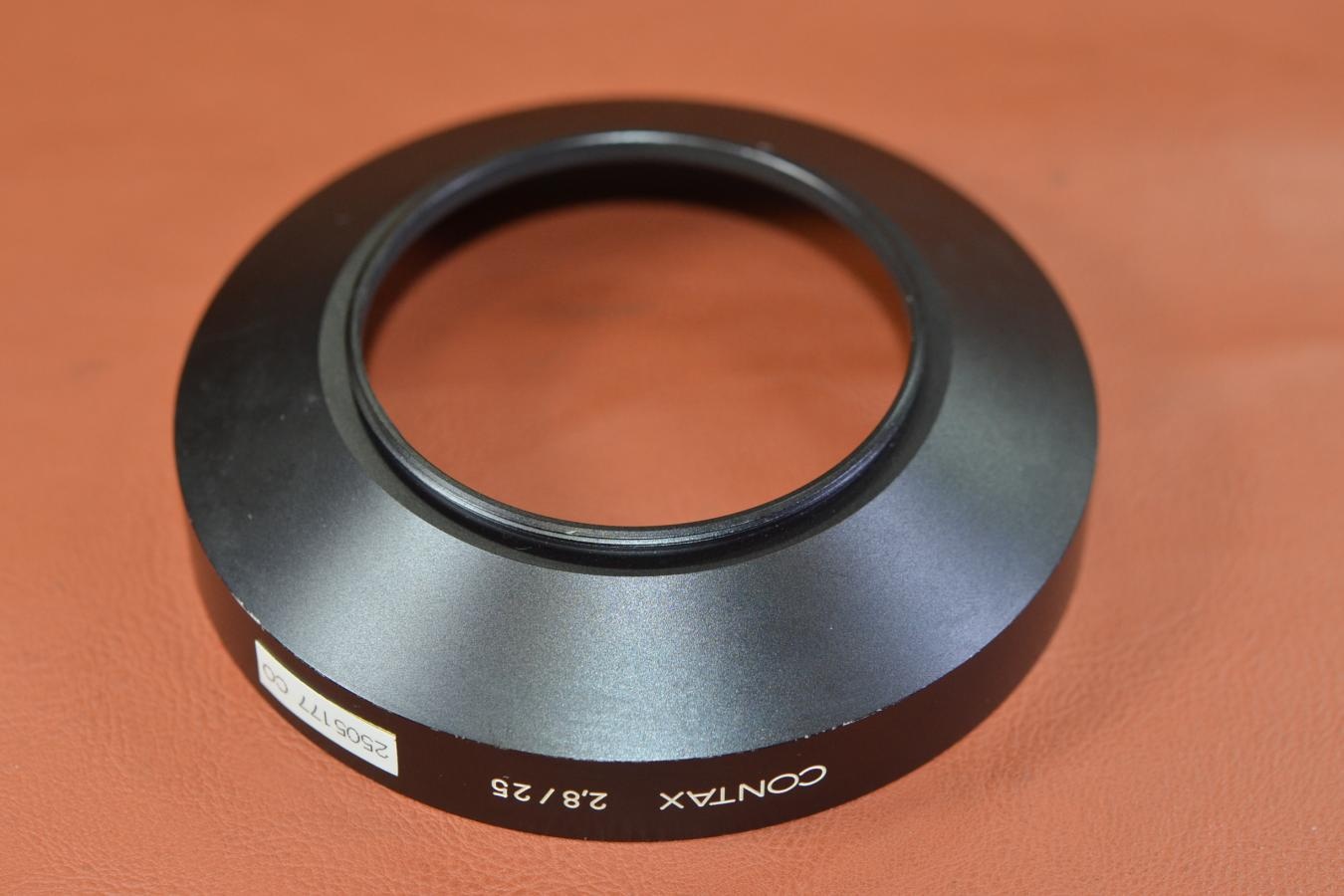 【希 少】CONTAX 25/2.8 METAL HOOD 【キレイな物をお探しの方必見!!自信ありの逸品!!】