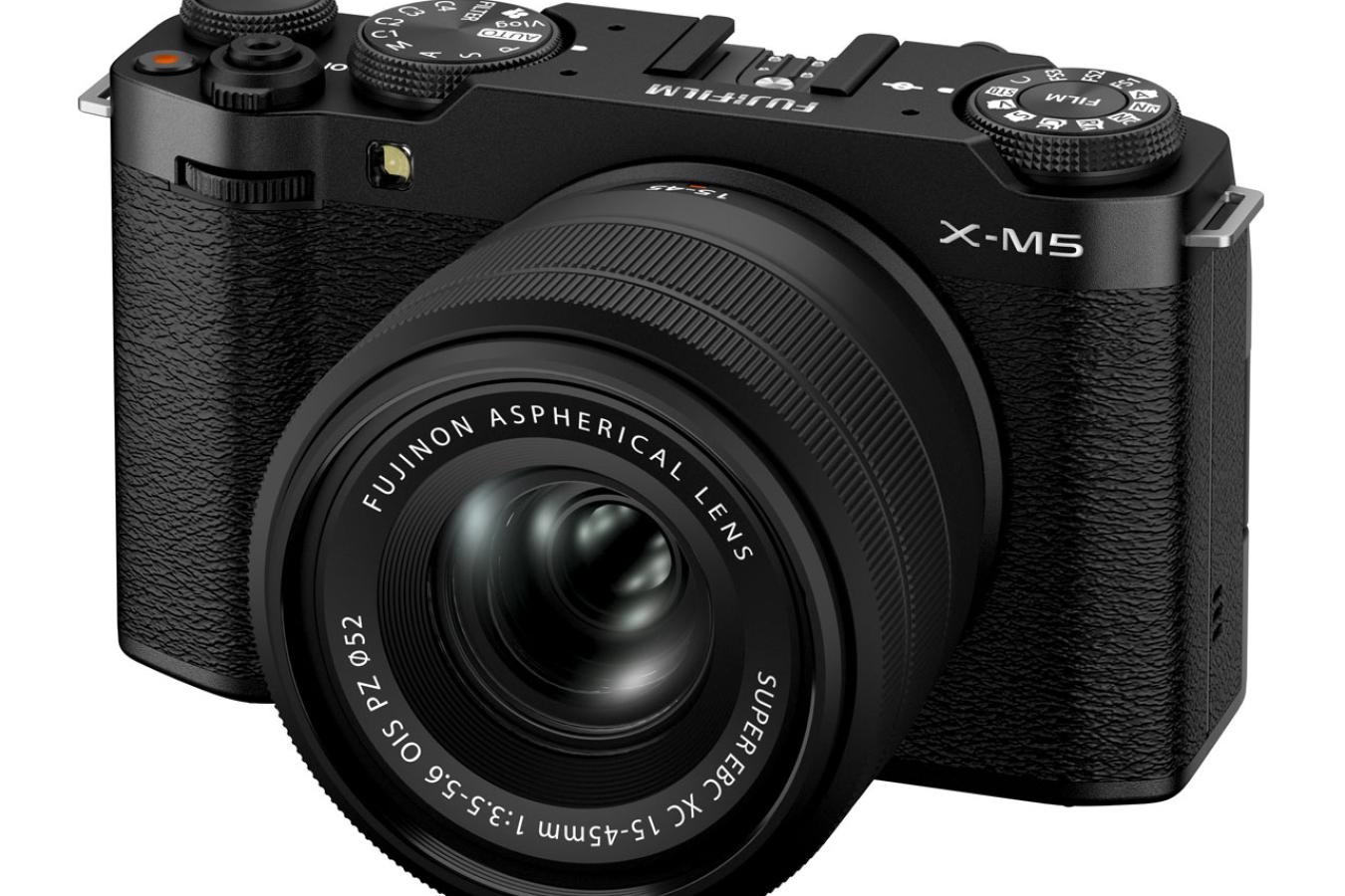 【新 品 未 使 用】FUJIFILM X-M5 XC15-45mm レンズキット[ブラック]【超品薄!!・今なら即納可】