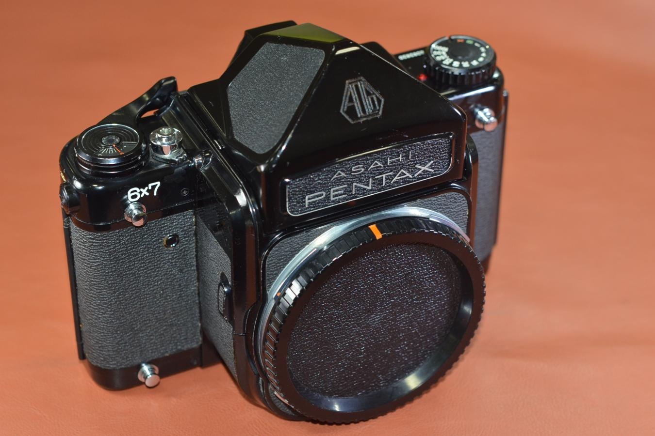ASAHI PENTAX 6×7 ミラーアップ Eyelevel