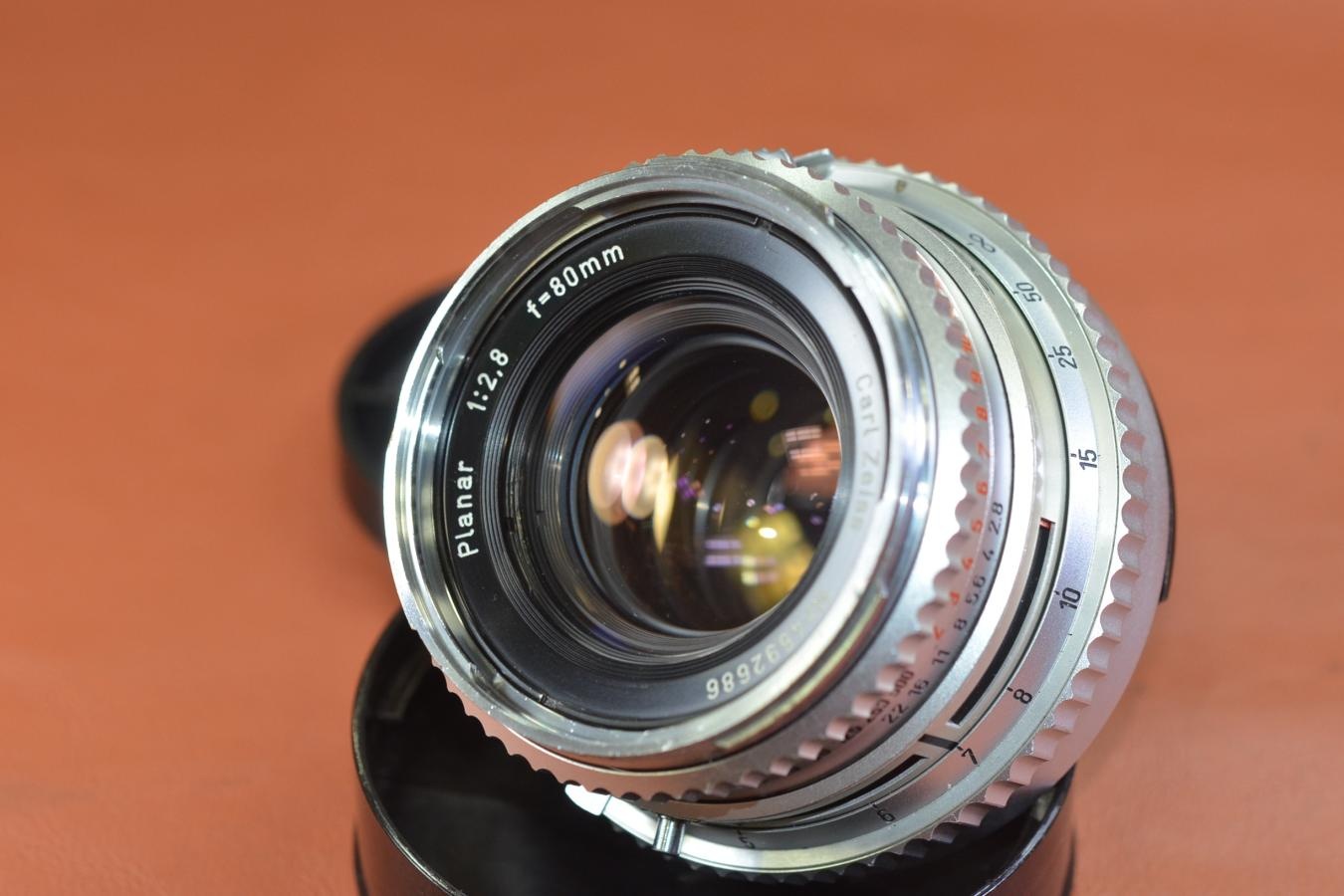 HASSELBLAD C Planar 80mm F2.8 Silver【キレイな物をお探しの方必見!!自信ありの逸品!!】