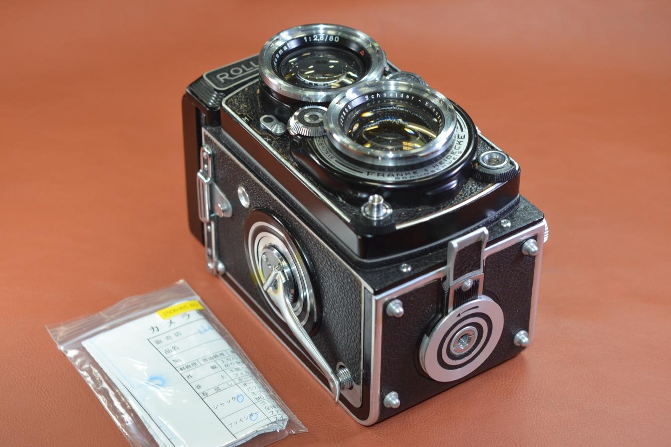 Rolleiflex 2.8C 整備済 【Schneider-Krezunach Xenotar 80/2.8 レンズ搭載】