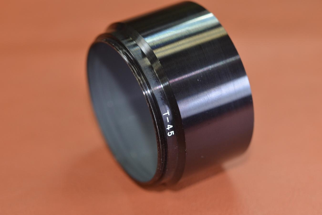 【絶版アクセサリー】OLYMPUS T-45 METAL HOOD 【OLYMPUS PEN-F 100/3.5用】 ※キレイな物をお探しの方必見!!自信ありの逸品!!