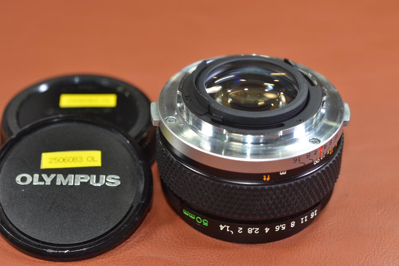 OLYMPUS G.ZUIKO AUTO-S 50mm F1.4【カメラ女子に絶大な人気のオールドレンズ 】※キレイな物をお探しの方必見!!自信ありの逸品!!