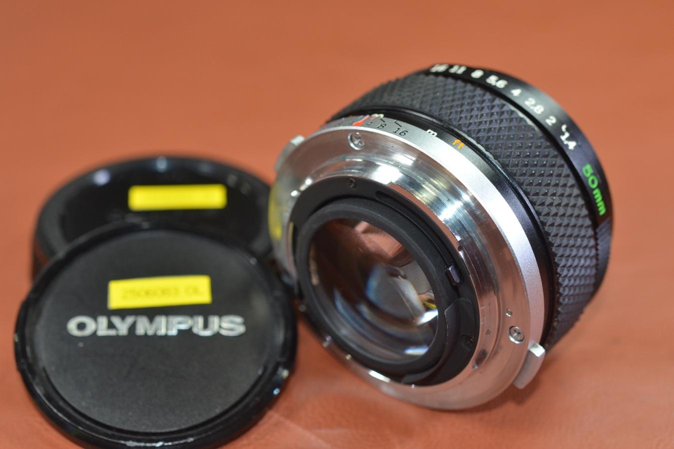 OLYMPUS G.ZUIKO AUTO-S 50mm F1.4【カメラ女子に絶大な人気のオールドレンズ 】※キレイな物をお探しの方必見!!自信ありの逸品!!