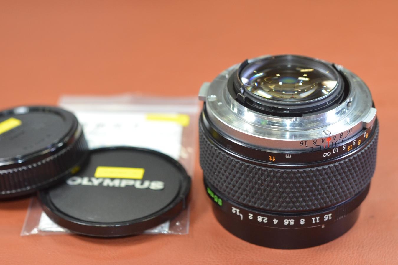 OLYMPUS G.ZUIKO AUTO-S 55mm F1.2 整備済【キレイな物をお探しの方必見!!自信ありの逸品!!】