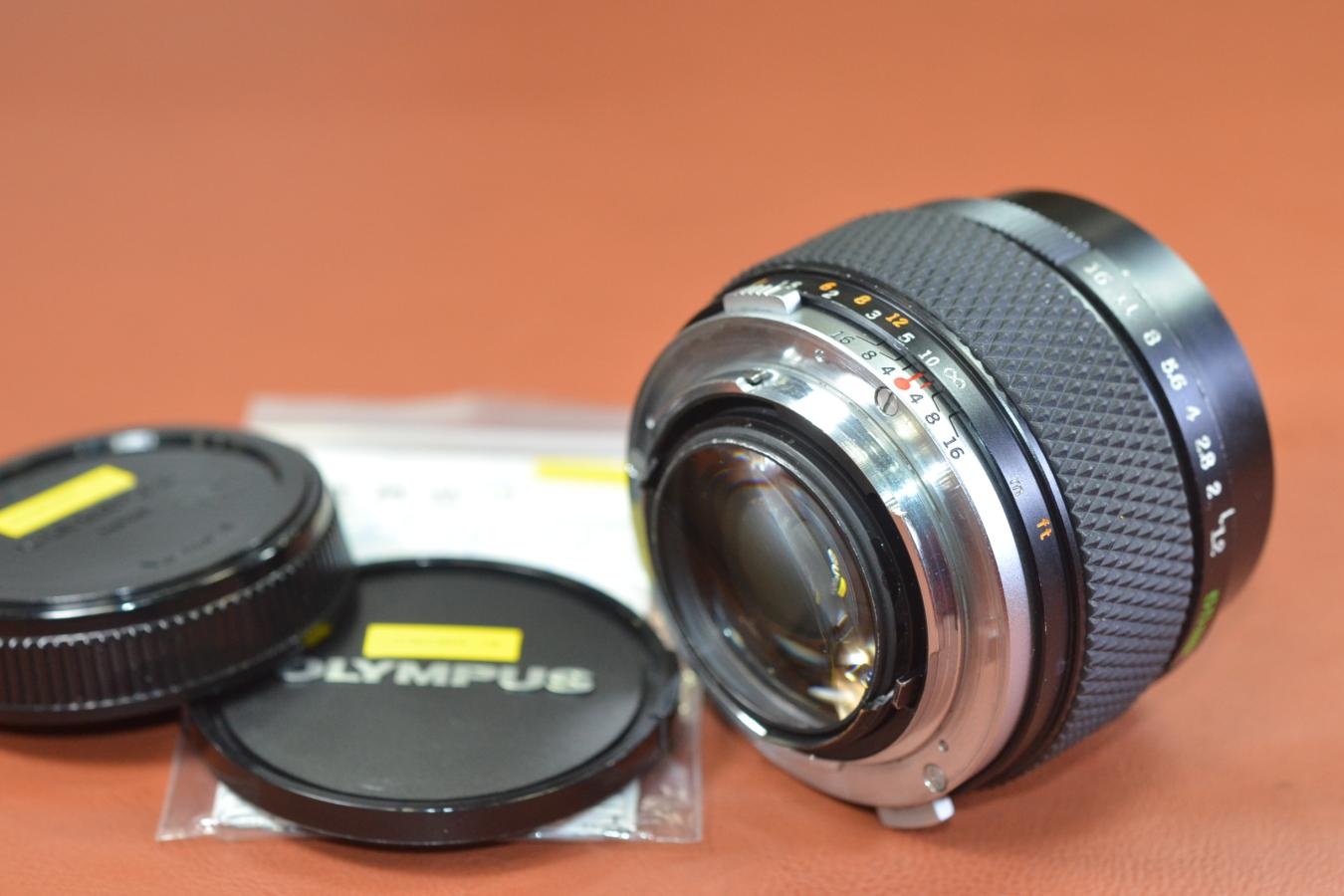 OLYMPUS G.ZUIKO AUTO-S 55mm F1.2 整備済【キレイな物をお探しの方必見!!自信ありの逸品!!】