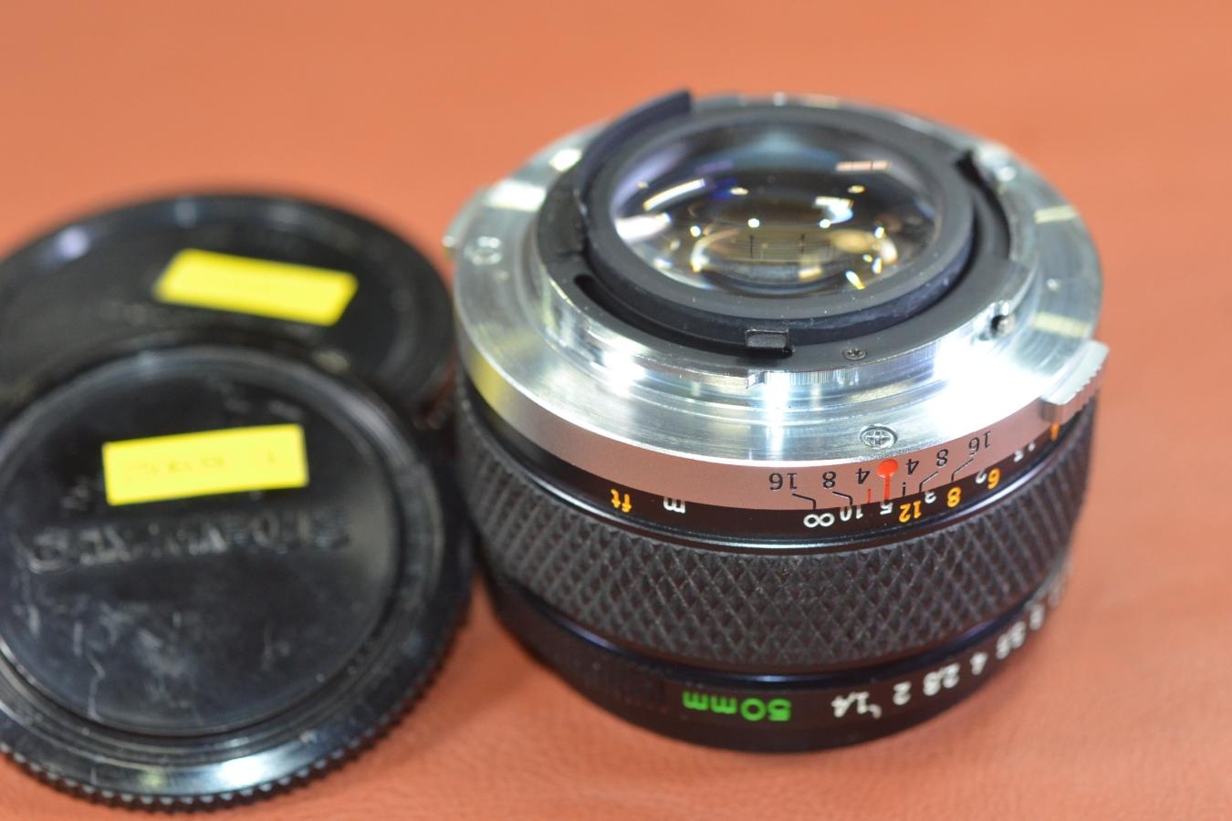 OLYMPUS G.ZUIKO AUTO-S 50mm F1.4【カメラ女子に絶大な人気のオールドレンズ 】※キレイな物をお探しの方必見!!自信ありの逸品!!