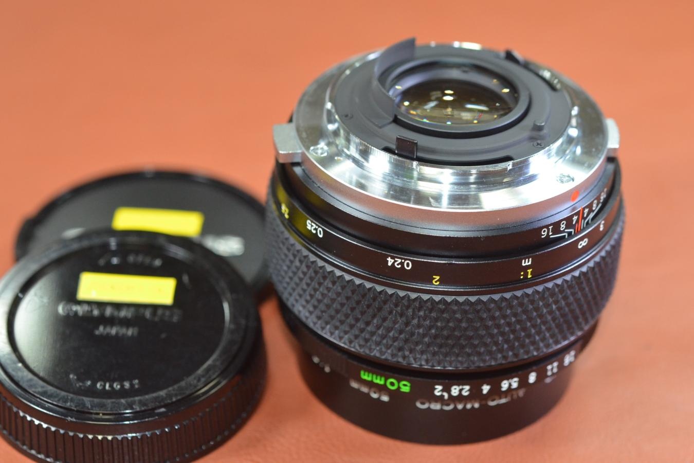 OLYMPUS ZUIKO AUTO-MACRO 50mm F2【キレイな物をお探しの方必見!!自信ありの逸品!!】